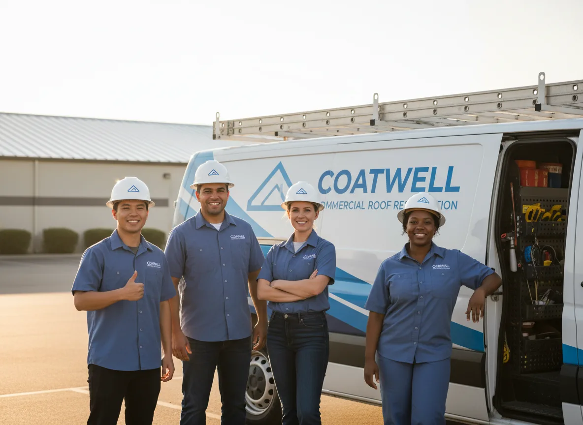 Commercial roof coating company in Marion, SD